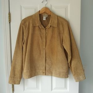 Tan Suede Jacket Coldwater Creek